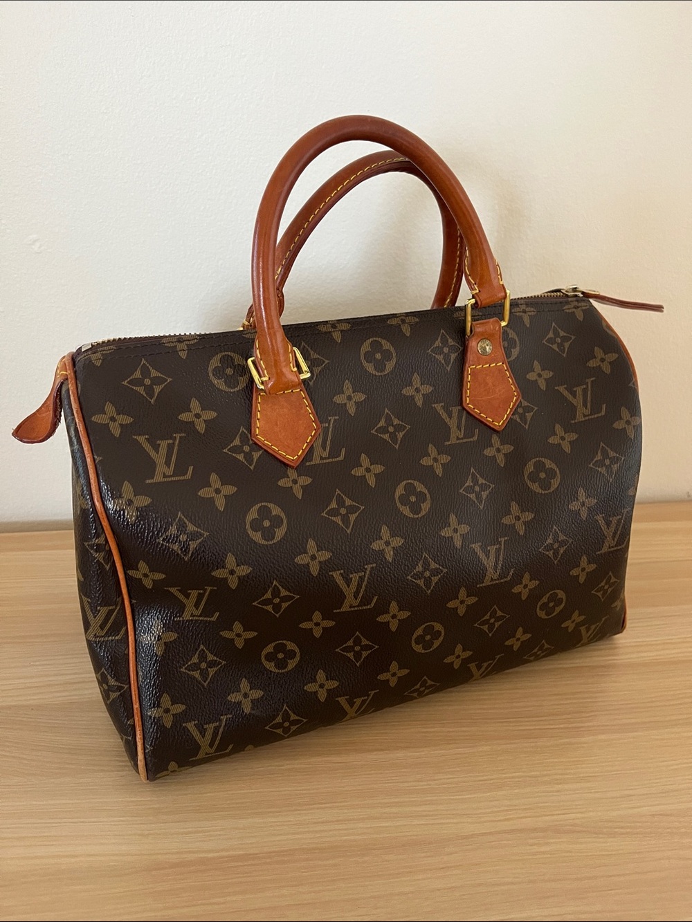 Louis Vuitton Brown Monogram Speedy